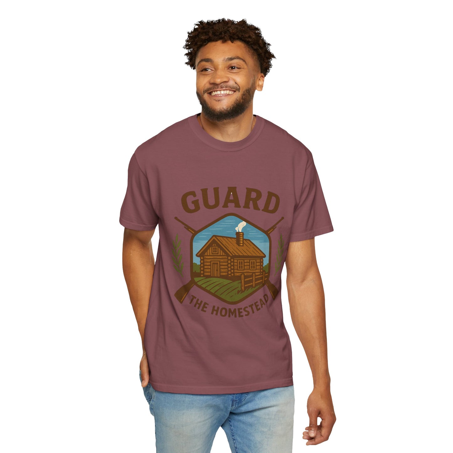 Guard the Homestead Unisex T-shirt - American Values Patriotic Tee