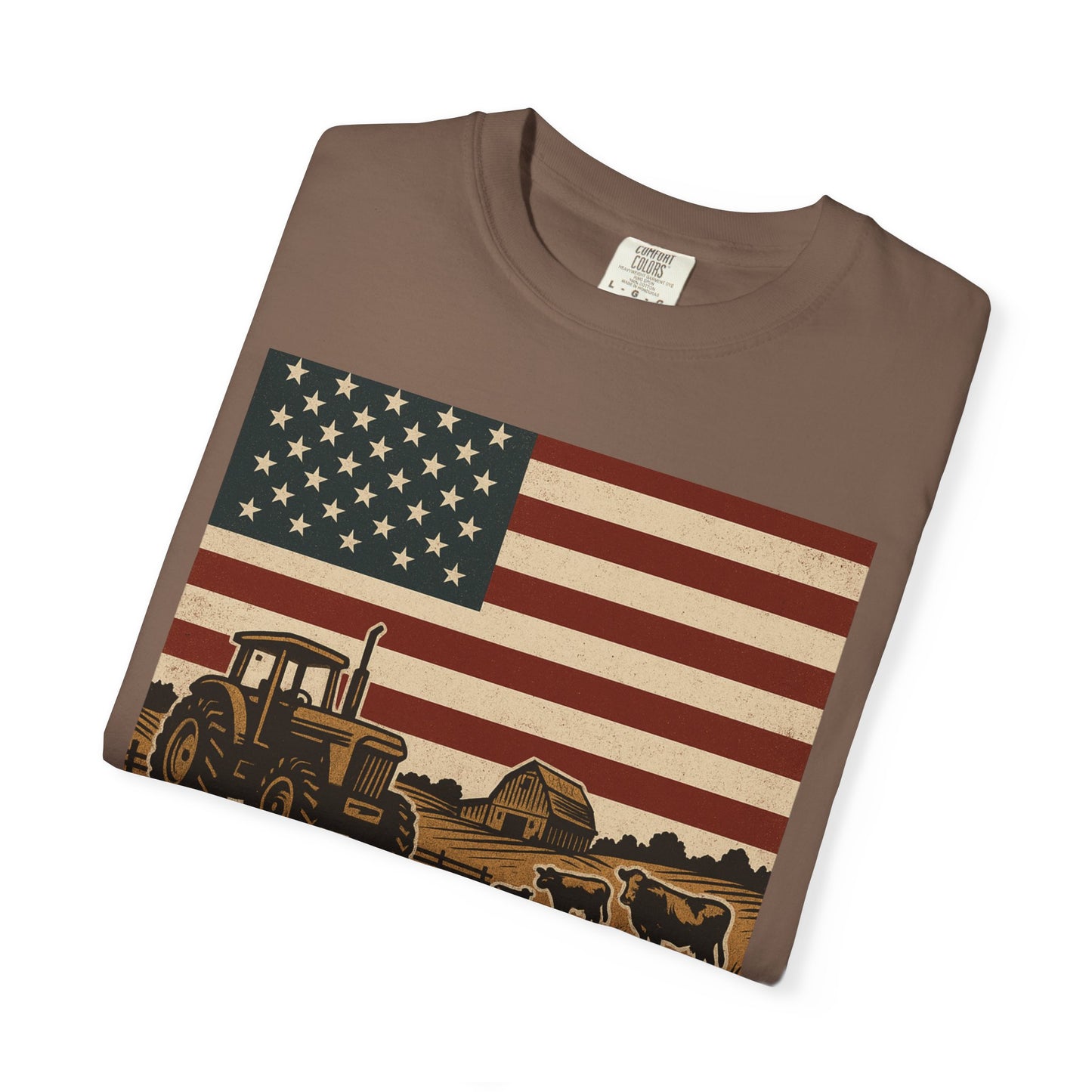 Patriotic Farm Life T-Shirt | This Land Ain't For Sale | Guard The Homestead