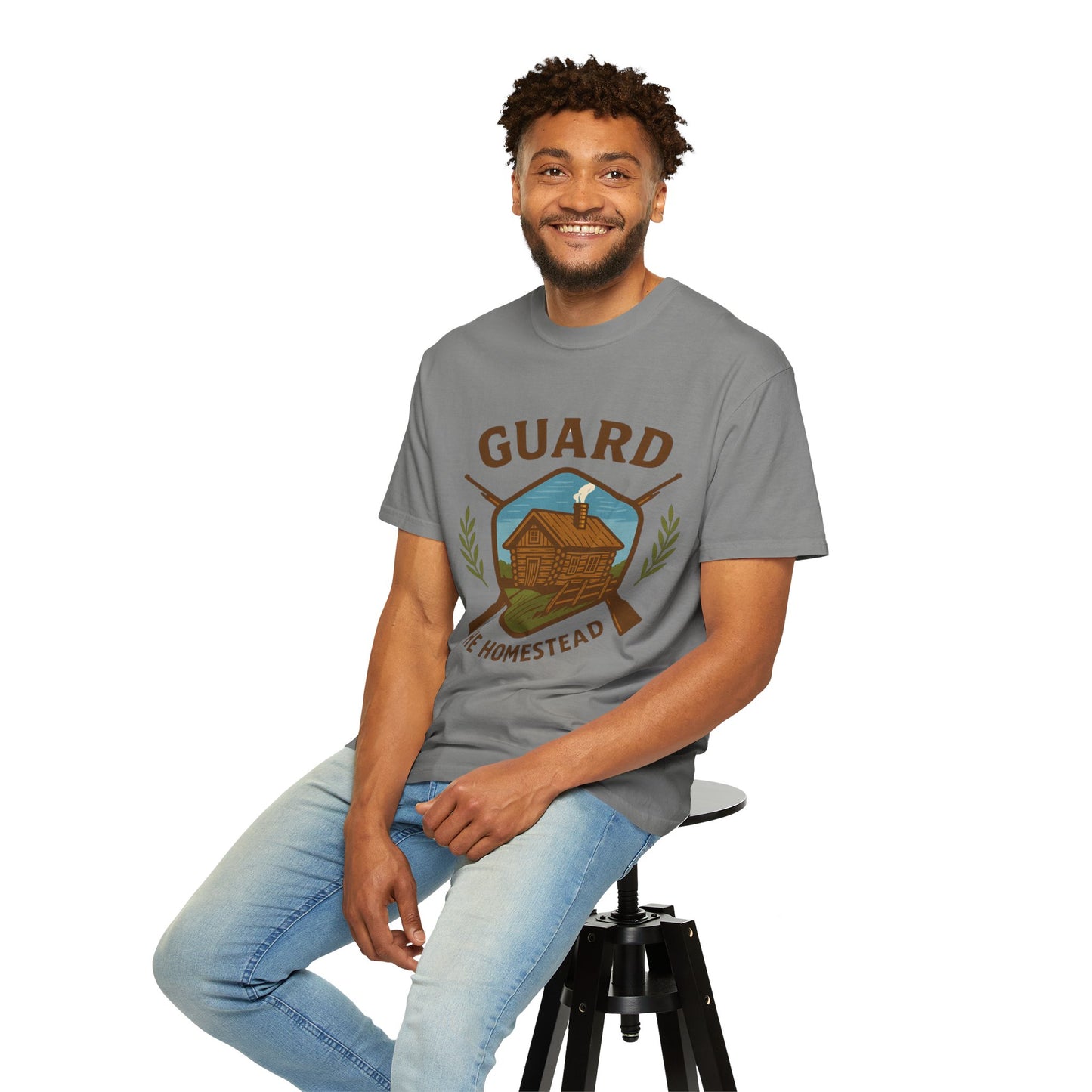 Guard the Homestead Unisex T-shirt - American Values Patriotic Tee