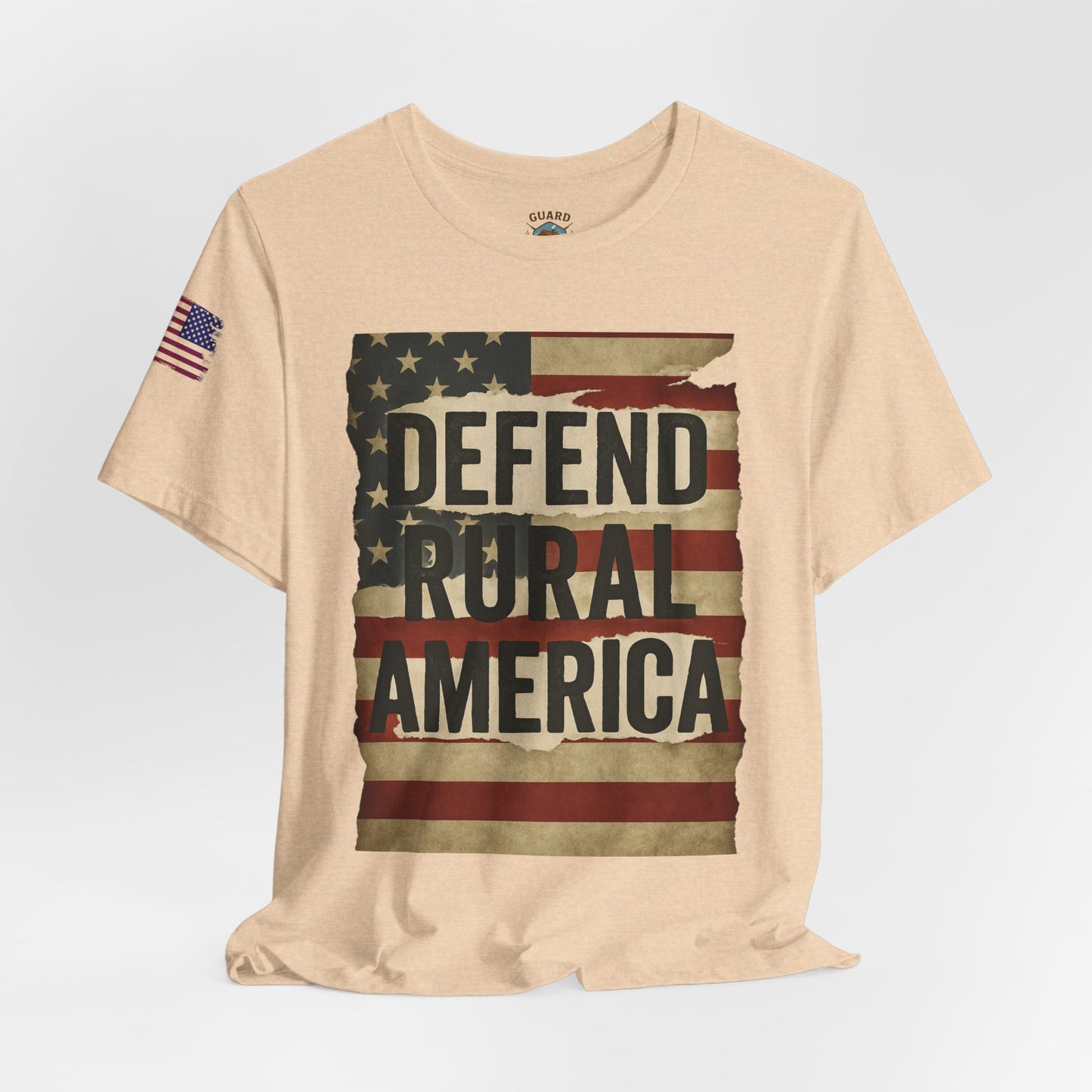 Defend Rural America Unisex Tee - Patriotic Short Sleeve Shirt